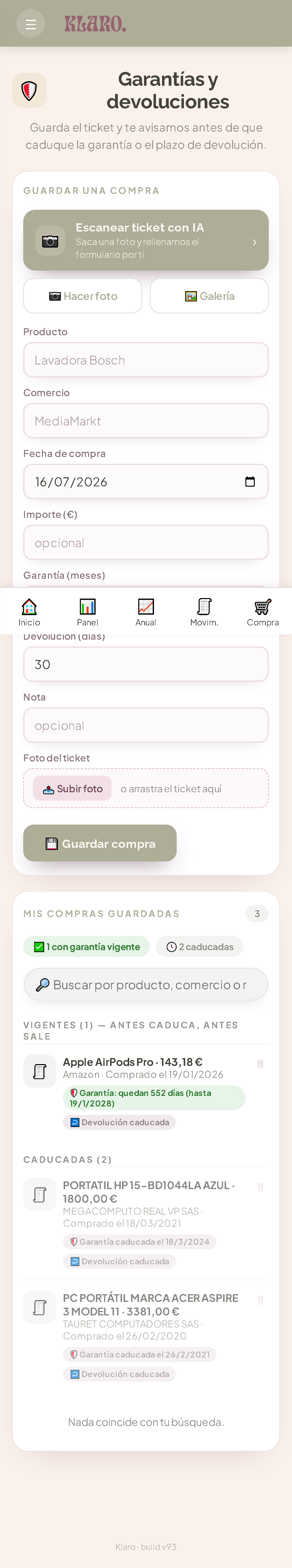 Garantías